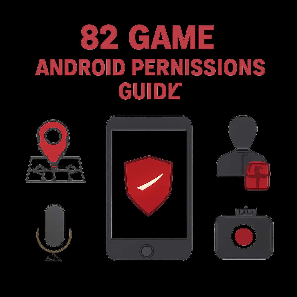 A diagram illustrating the permissions required for 82 Game.