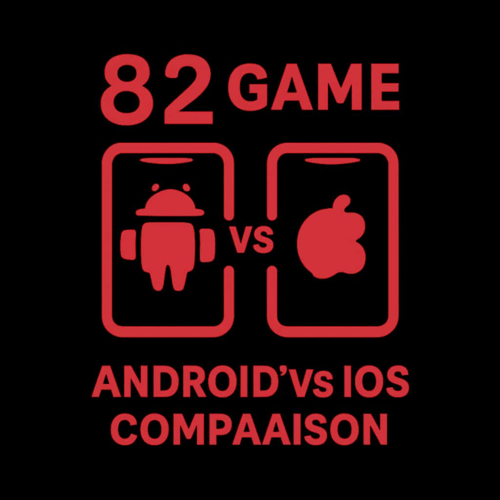 Badge for 82 Game Android vs iOS Comparison guide.