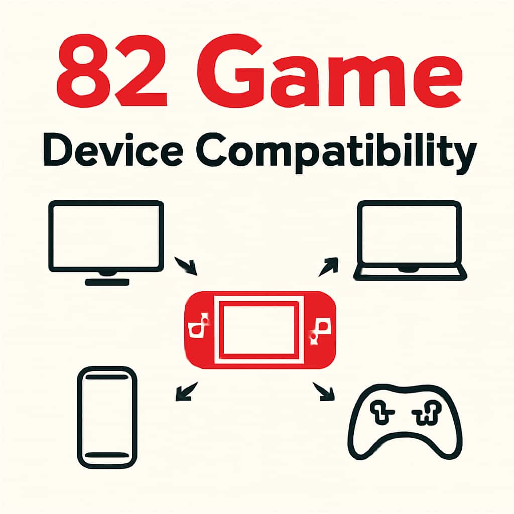 Diagram illustrating 82 Game Device Compatibility.