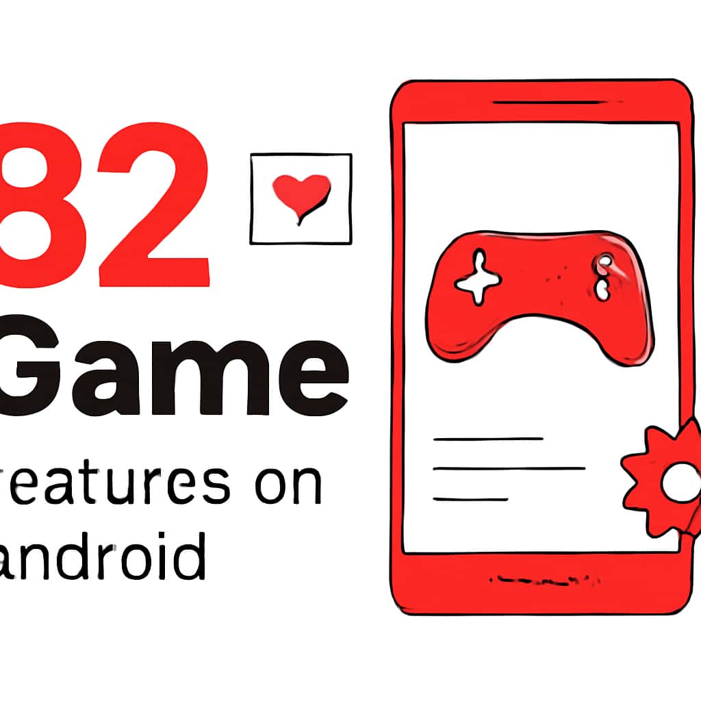 Diagram illustrating features of 82 Game.
