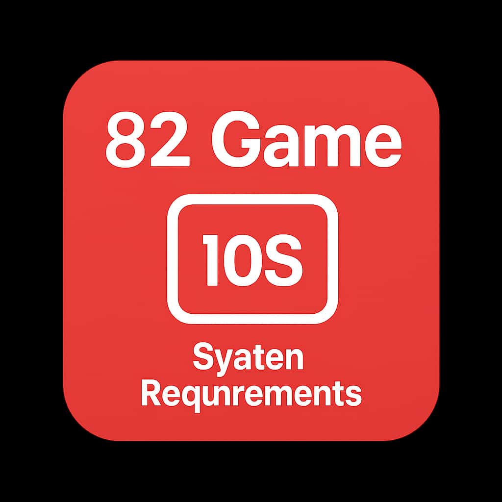 Icon representing the 82 Game iOS System Requirements.