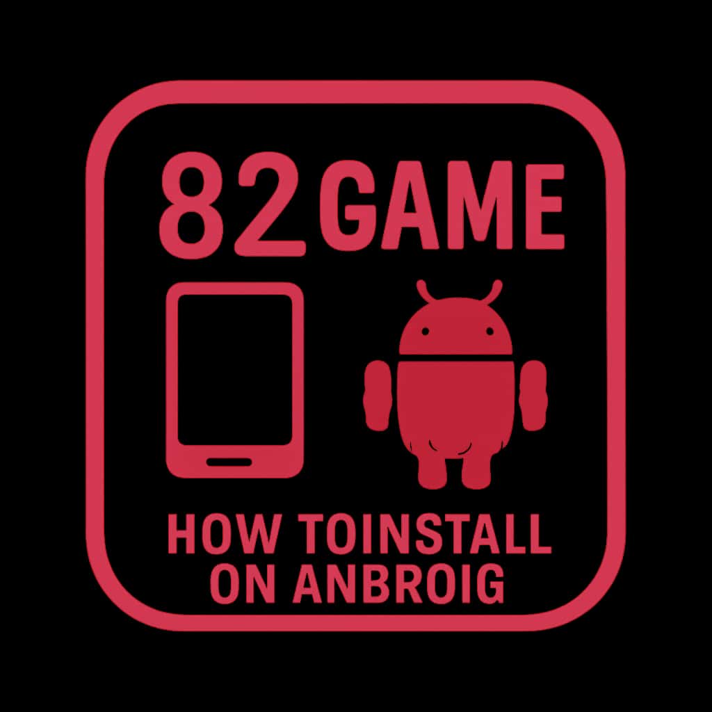 Icon representing the installation guide for 82 Game on Android.