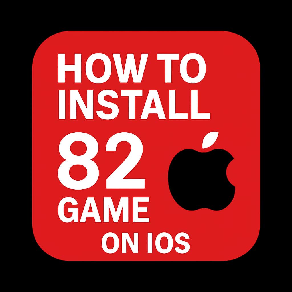 Icon representing installation guide for 82 Game on iOS.